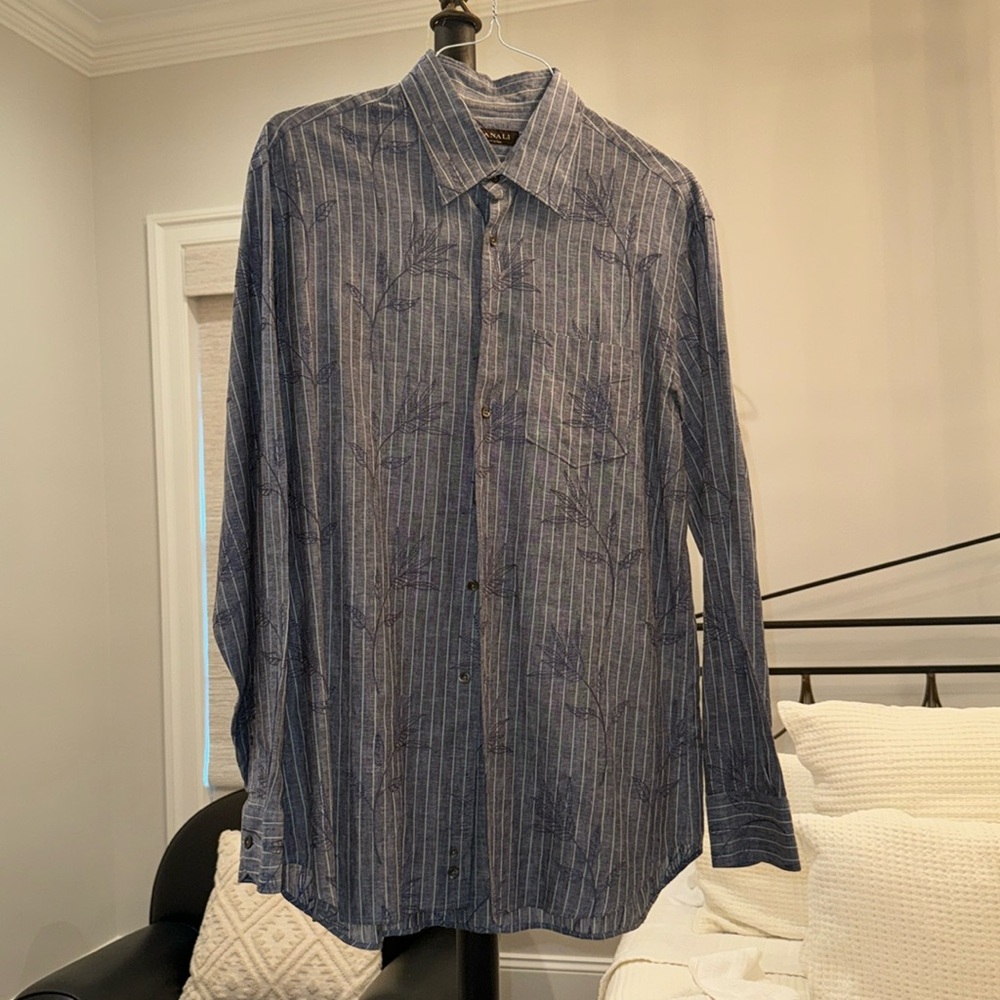Men's linen cotton canali
Dress shirt